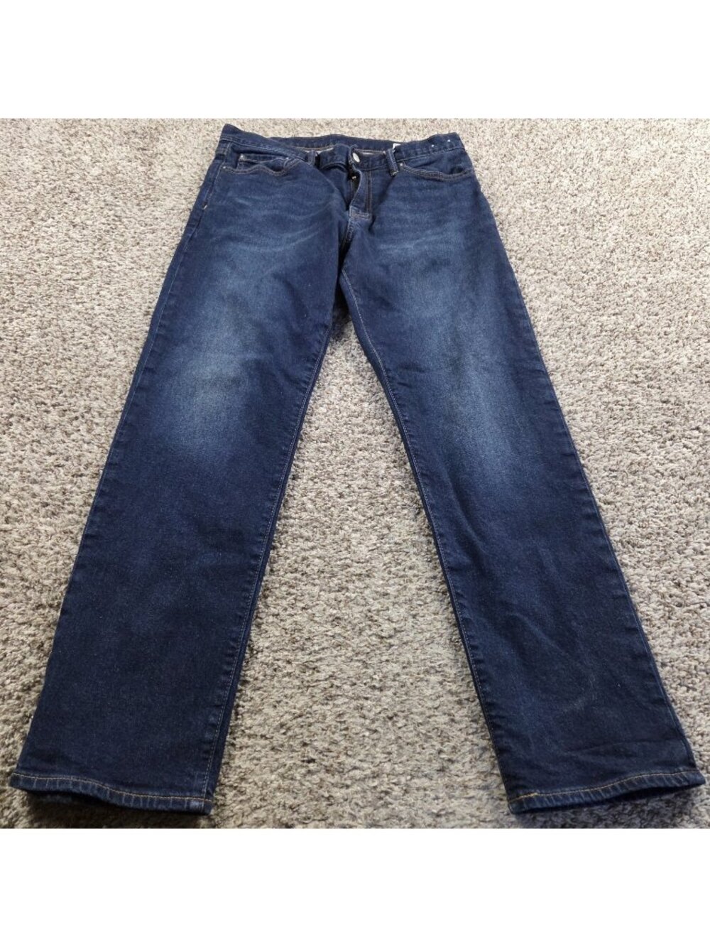 GAP Jeans Mens 32x30 Straight Fit Denim Dark Wash